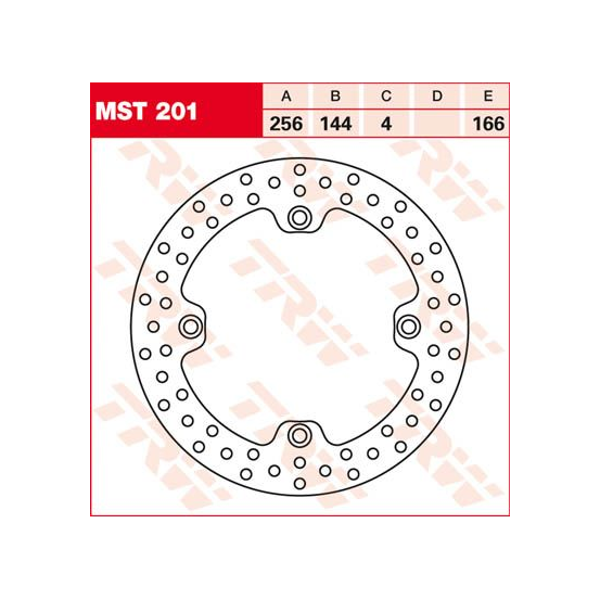 Disque de frein TRW diamètre 256 mm