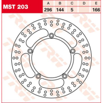 Disque de frein TRW diamètre 296 mm