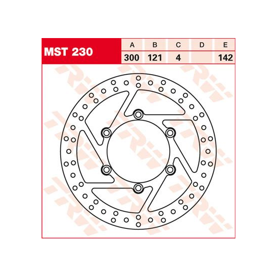 Disque de frein TRW diamètre 300 mm