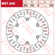Disque de frein TRW diamètre 267 mm