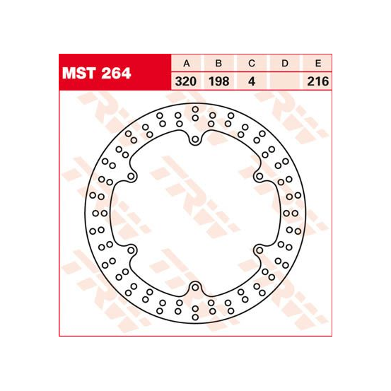 Disque de frein TRW diamètre 320 mm