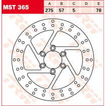 Disque de frein TRW diamètre 275 mm