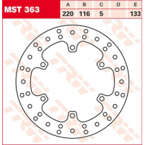 Disque de frein TRW diamètre 220 mm
