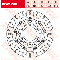 Disque de frein flottant TRW diamètre 310 mm