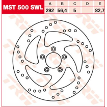 Disque de frein fixe avant gauche TRW Swing Design diamètre 292 mm