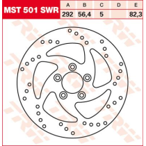 Disque de frein fixe arrière droit TRW Swing Design diamètre 292 mm