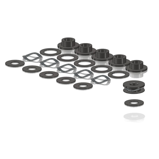 Kit de fixation TRW pour disque de frein BMW - Diamètre extérieur 5mm