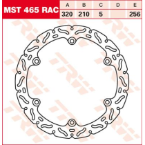 Disque de frein fixe TRW RAC Series diamètre 320 mm