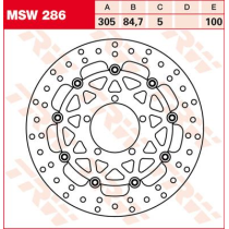 Disque de frein flottant TRW diamètre 310 mm