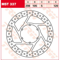 Disque de frein fixe TRW diamètre 298 mm
