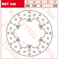 Disque de frein TRW diamètre 220 mm