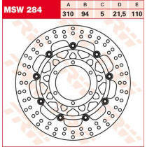Disque de frein flottant TRW diamètre 310 mm
