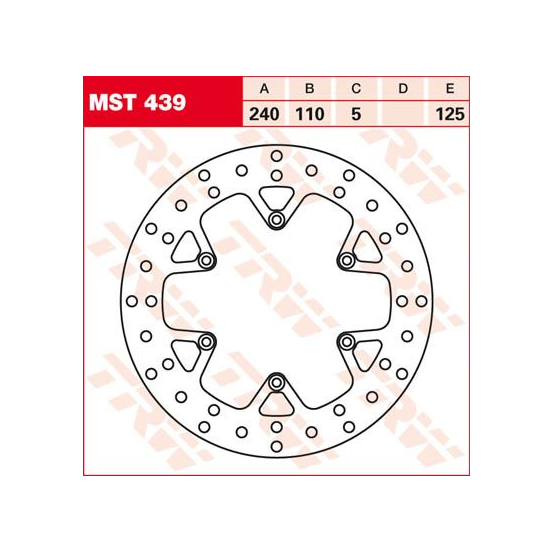Disque de frein fixe TRW diamètre 240 mm
