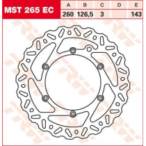 Disque de frein fixe wave TRW diamètre 260 mm