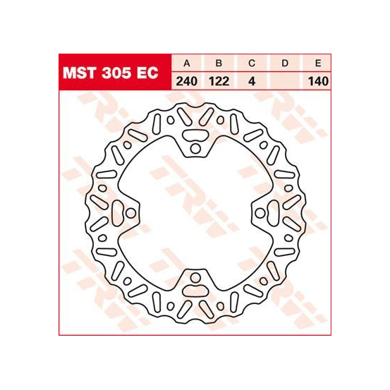 Disque de frein fixe wave TRW diamètre 240 mm