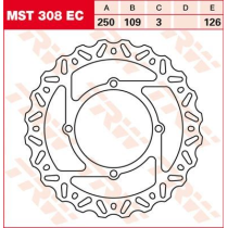 Disque de frein fixe wave TRW diamètre 250 mm