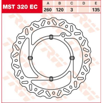 Disque de frein fixe wave TRW diamètre 260 mm