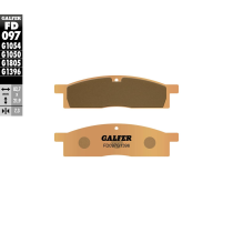 Plaquettes de frein GALFER - G1396 SINTER CROSS FD097