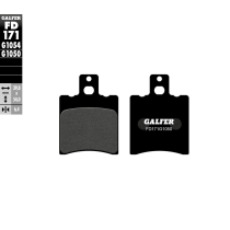 Plaquettes de frein GALFER - G1050SEMI METAL FD171