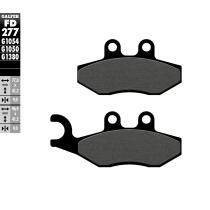 Plaquettes de frein GALFER - G1050SEMI METAL FD277