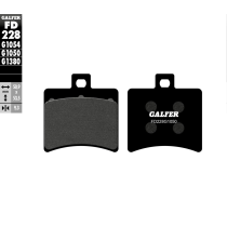 Plaquettes de frein GALFER - G1050SEMI METAL FD228
