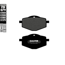 Plaquettes de frein GALFER - G1050 SEMI METAL FD079