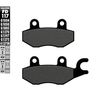 Plaquettes de frein GALFER - G1050SEMI METAL FD117