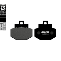 Plaquettes de frein GALFER - G1054 ORGANIQUE SEMI METAL FD263