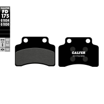 Plaquettes de frein GALFER - G1054 ORGANIQUE SEMI METAL FD175