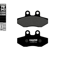 Plaquettes de frein GALFER - G1050SEMI METAL FD342