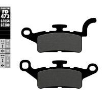 Plaquettes de frein GALFER - G1054 ORGANIQUE SEMI METAL FD473