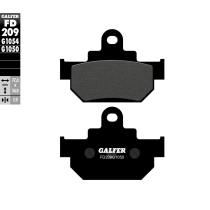 Plaquettes de frein GALFER - G1050SEMI METAL FD209
