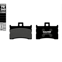 Plaquettes de frein GALFER - G1054 ORGANIQUE SEMI METAL FD360