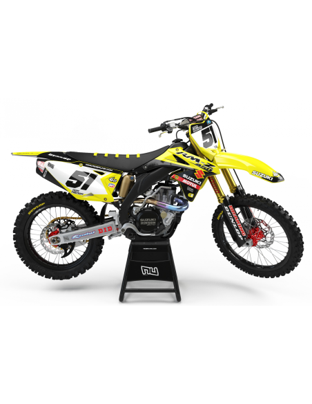 Kit Déco Rider Unik Suzuki BARC SUZUKI 250 RM RESTYLE POLISPORT