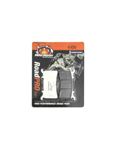 Plaquettes de frein MOTO MASTER 414306 Road Pro Carbone racing