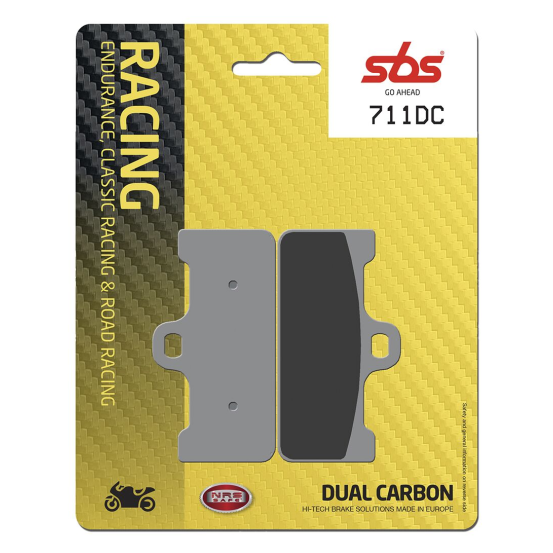 Plaquettes de frein Dual Carbone SBS - 711DC