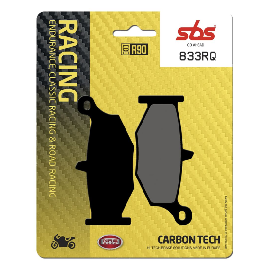 Plaquettes de frein Carbone Tech SBS - 833RQ
