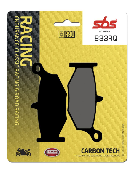 Plaquettes de frein Carbone Tech SBS - 833RQ
