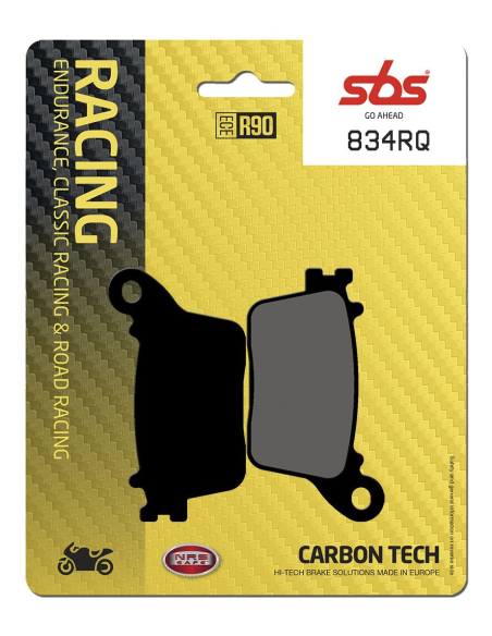 Plaquettes de frein Carbone Tech SBS - 834RQ
