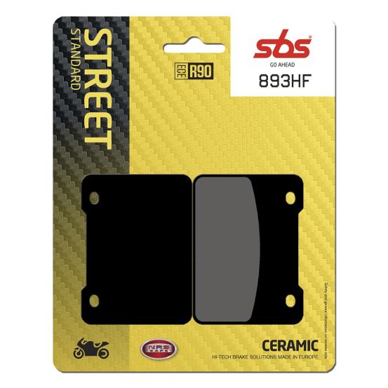 Plaquettes de frein Céramiques SBS - 893HF