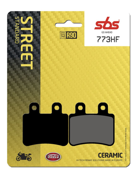 Plaquettes de frein Céramiques SBS - 773HF