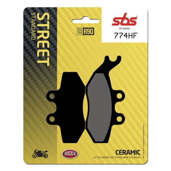 Plaquettes de frein Céramiques SBS - 774HF