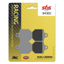 Plaquettes de frein Dual Carbone SBS - 843DC