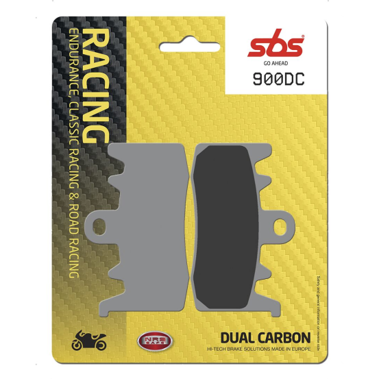 Plaquettes de frein Dual Carbone SBS - 900DC