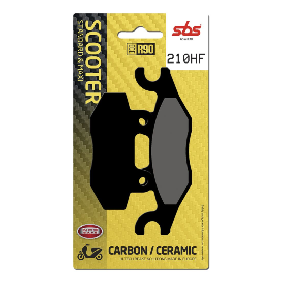 Plaquettes de frein Céramiques SBS - 210HF
