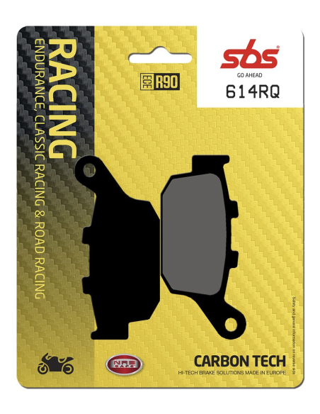 Plaquettes de frein Carbone Tech SBS - 614RQ