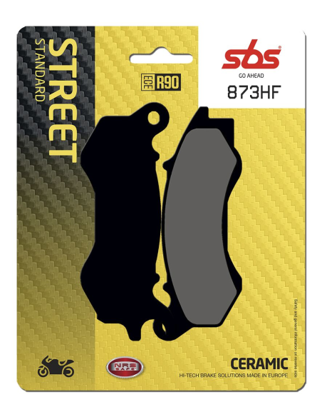Plaquettes de frein Céramiques SBS - 873HF