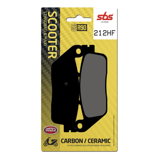 Plaquettes de frein Céramiques SBS - 212HF