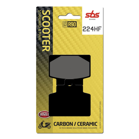 Plaquettes de frein Céramiques SBS - 224HF