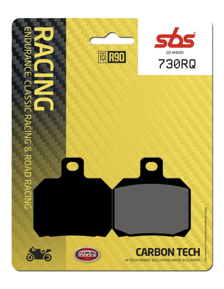Plaquettes de frein Carbone Tech SBS - 730RQ
